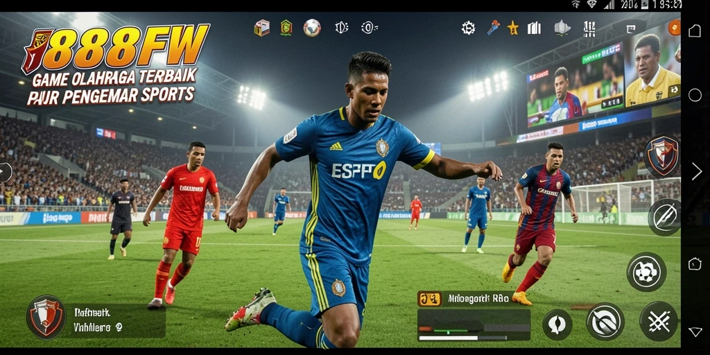 Tampilan gameplay menarik dari 888FW dengan berbagai mode olahraga.