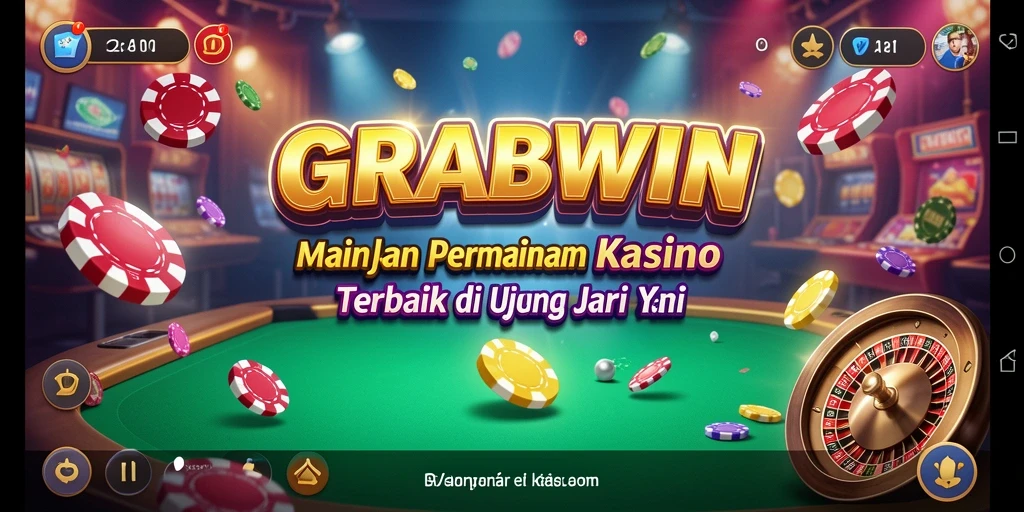 Gameplay menarik <strong>GRABWIN</strong> dalam suasana kasino yang realistis.