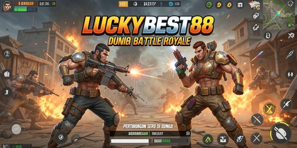 Gameplay seru di LUCKYBEST88 dengan pertempuran intens dan strategi.