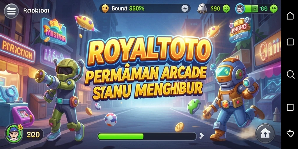 Tangkapan layar gameplay ROYALTOTO menampilkan aksi seru dan tantangan menarik.